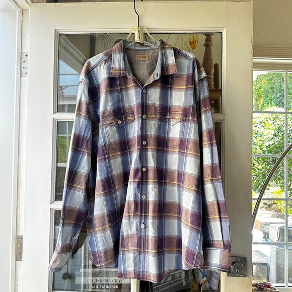 Tommy Bahama Plaid Button Up Shirt Long Sleeve Casual XXL - Picture 1 of 4
